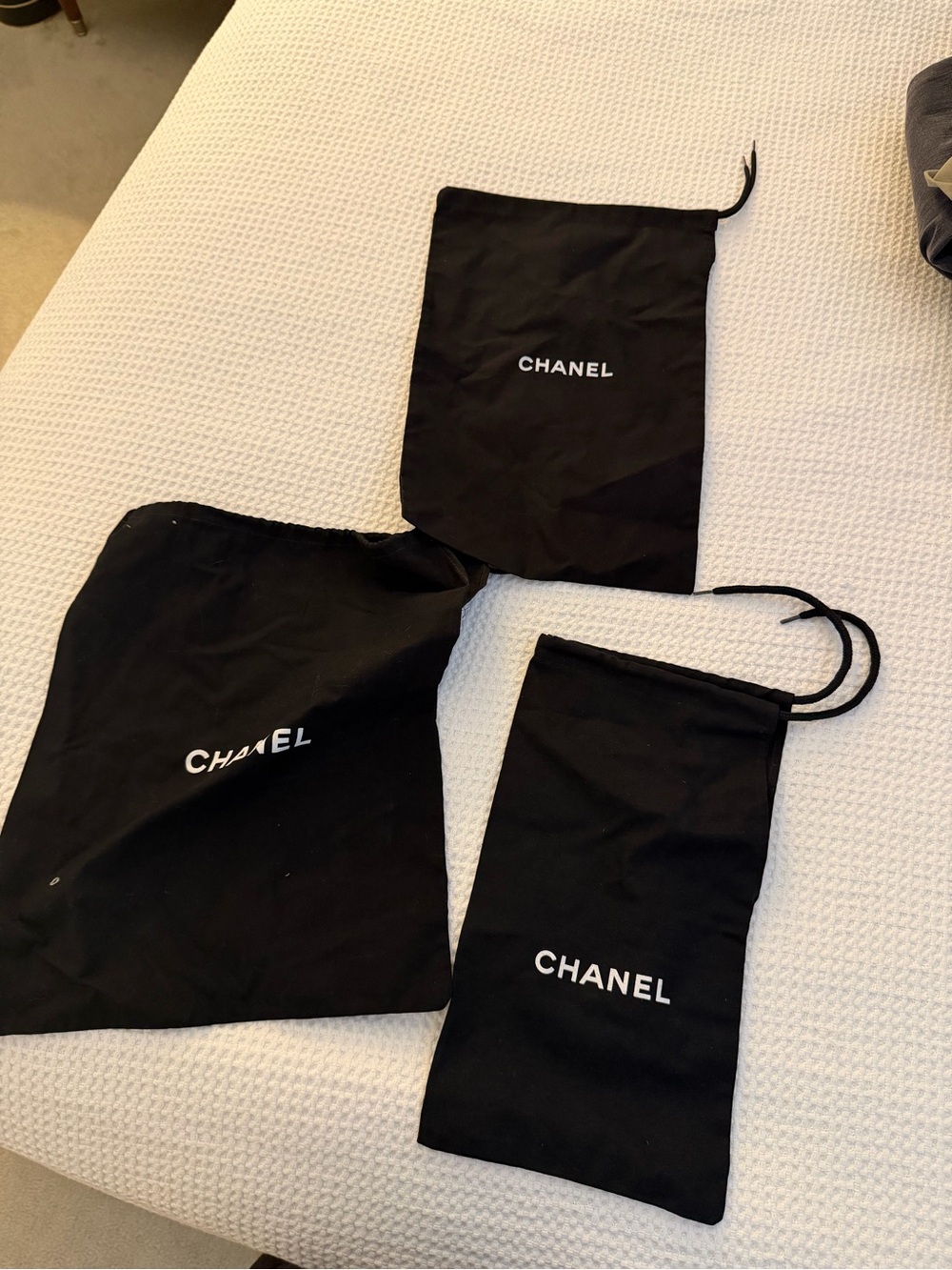 🗽3 Chanel Dust Bags - Set of 3